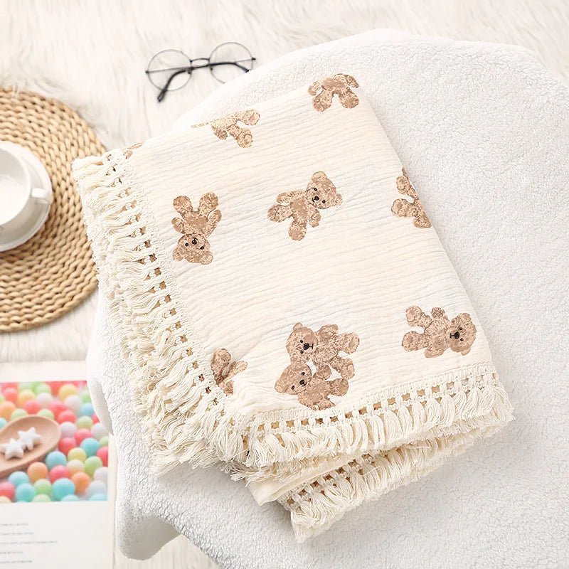 Couverture Bebe - BabyBlanket™ - Ours - Câlin et Berceau