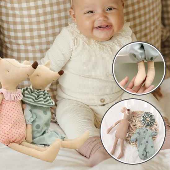 Doudou bébé | Évolutif™ - Câlin et Berceau