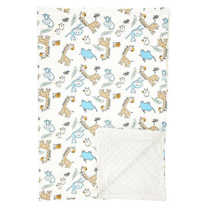 Couverture bebe animaux zoo