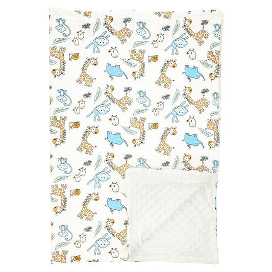 Couverture bebe animaux zoo
