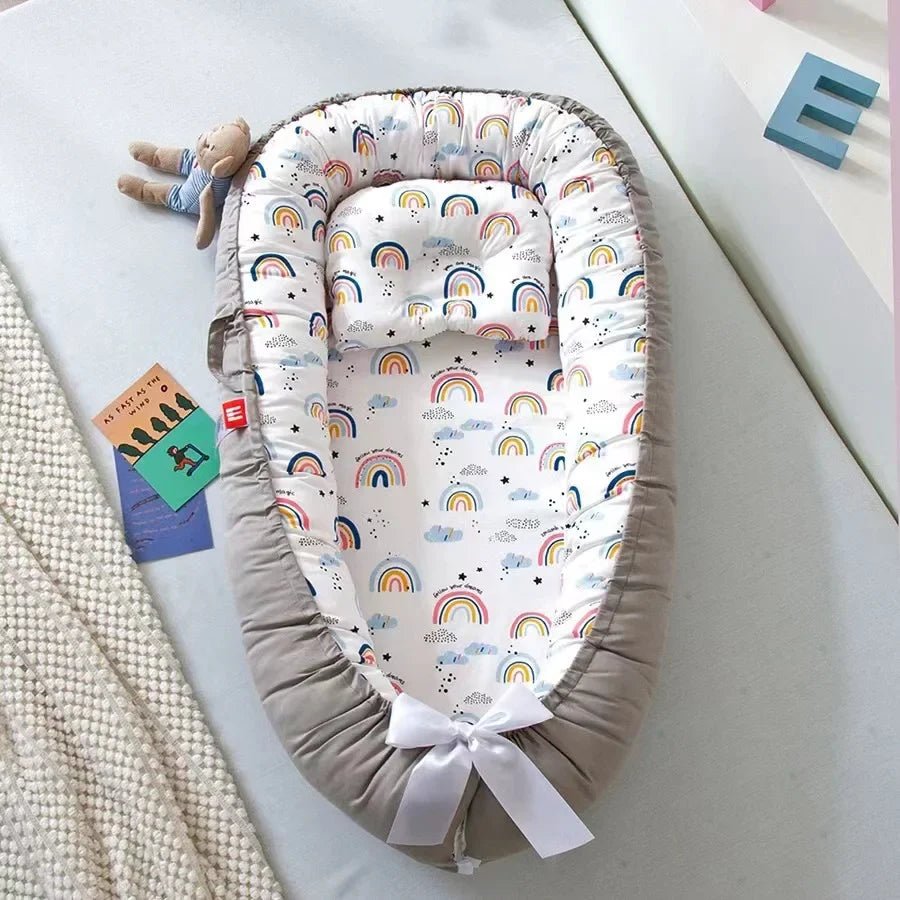 Berceau Bébé - NidPortableBébé™ - Arc En Ciel - Câlin et Berceau