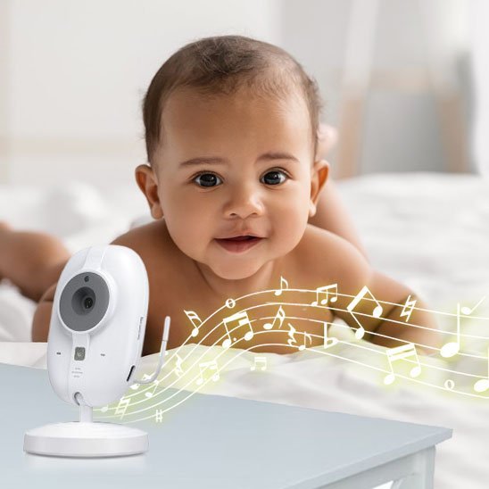 Caméra bébé | SerenoWatch™ - Câlin et Berceau