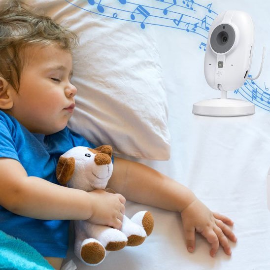 Caméra bébé | SerenoWatch™ - Câlin et Berceau