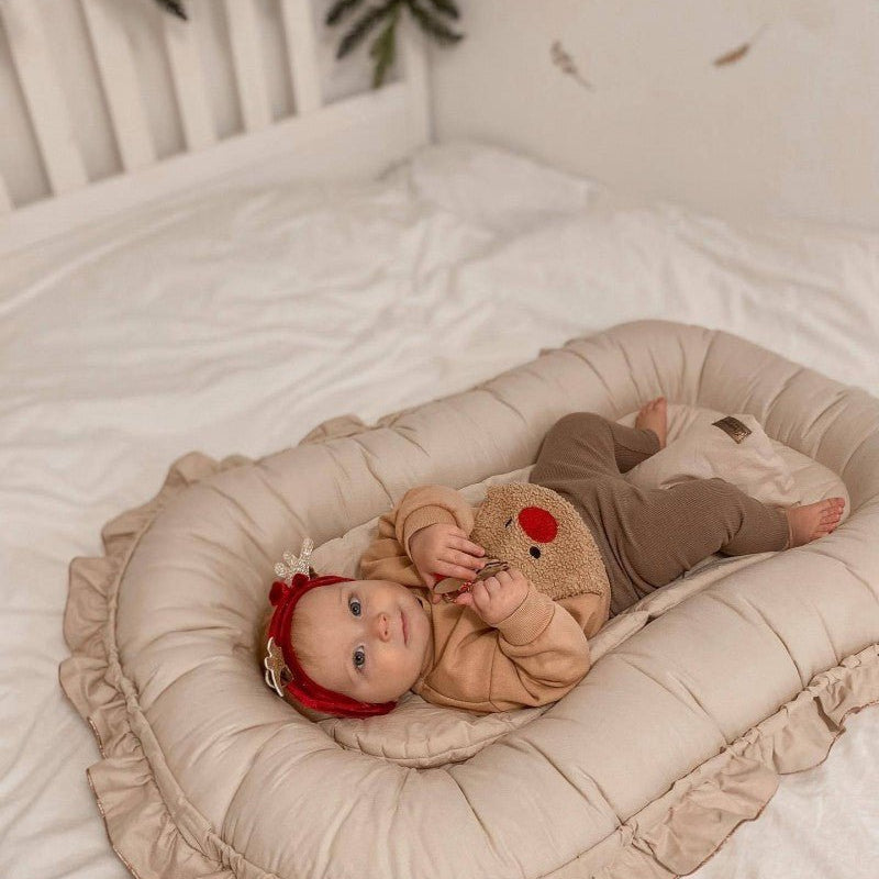 cocon bebe babyhaven beige fillette