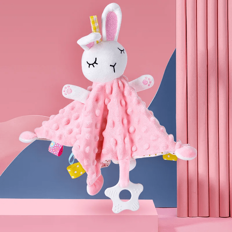couette bebe elysia lapin rose