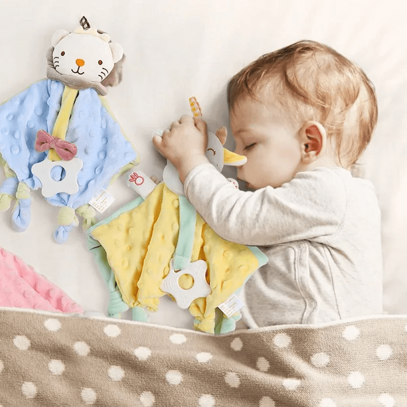 couette bebe elysia veau lion bebe dort