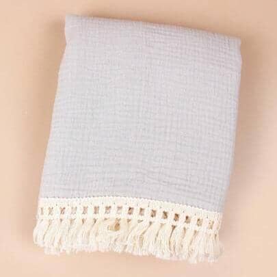 Couverture Bebe - BabyBlanket™ - Gris - Câlin et Berceau
