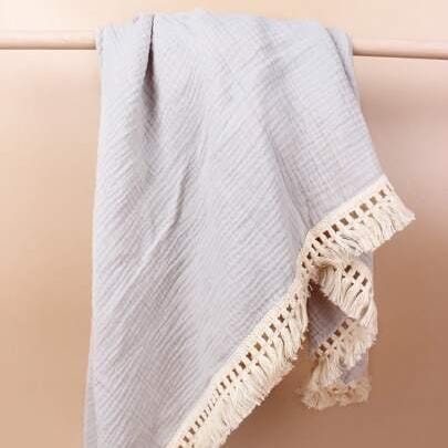 Couverture Bebe - BabyBlanket™ - Gris - Câlin et Berceau