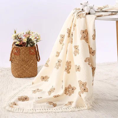 Couverture Bebe - BabyBlanket™ - Ours - Câlin et Berceau