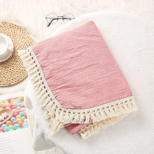 Couverture Bebe - BabyBlanket™ - Rose - Câlin et Berceau