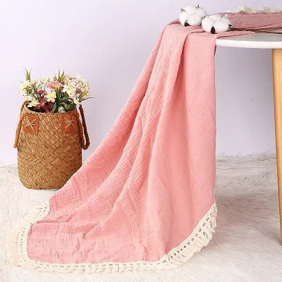 Couverture Bebe - BabyBlanket™ - Rose - Câlin et Berceau