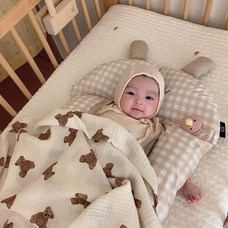 Couverture bebe ourson bebe reveiller