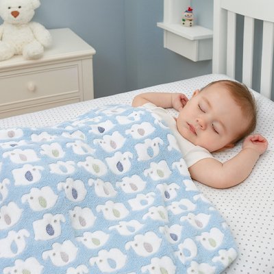 Couverture bebe | Ultra - Douce - Câlin et Berceau