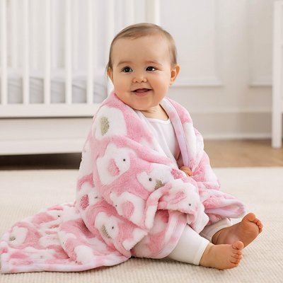 Couverture bebe | Ultra - Douce - Câlin et Berceau