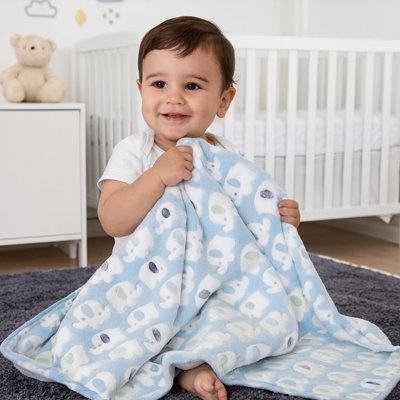 Couverture bebe | Ultra - Douce - Câlin et Berceau