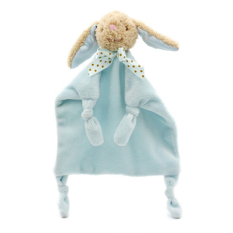 doudou bebe lapin bleu