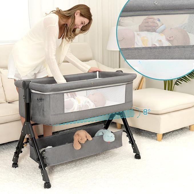 Lit Cododo - BabyBedMobile™ - Gris - Câlin et Berceau
