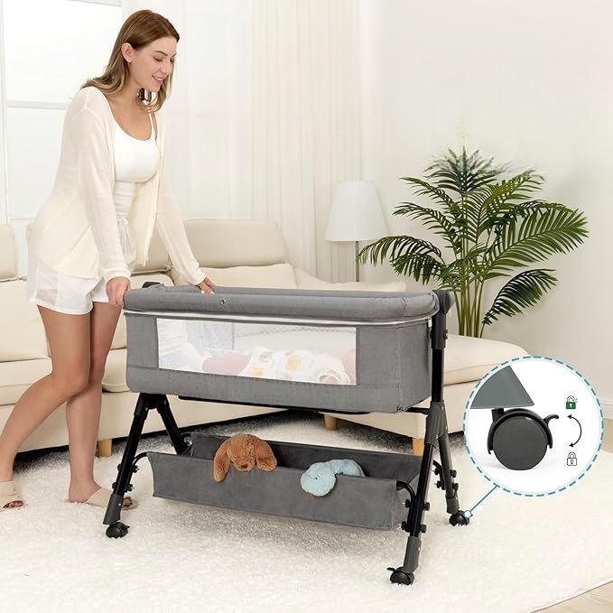 Lit Cododo - BabyBedMobile™ - Gris - Câlin et Berceau