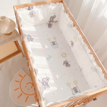 Literie Bebe - DouxSommeil™ - Éléphants - Câlin et Berceau