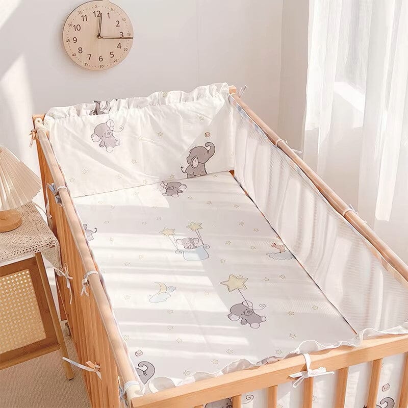 Literie Bebe - DouxSommeil™ - Éléphants - Câlin et Berceau