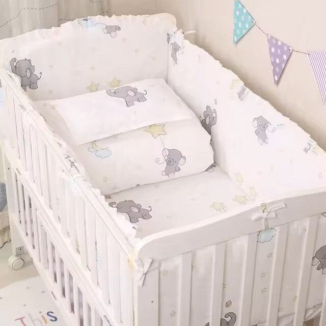Literie Bebe - DouxSommeil™ - Éléphants - Câlin et Berceau