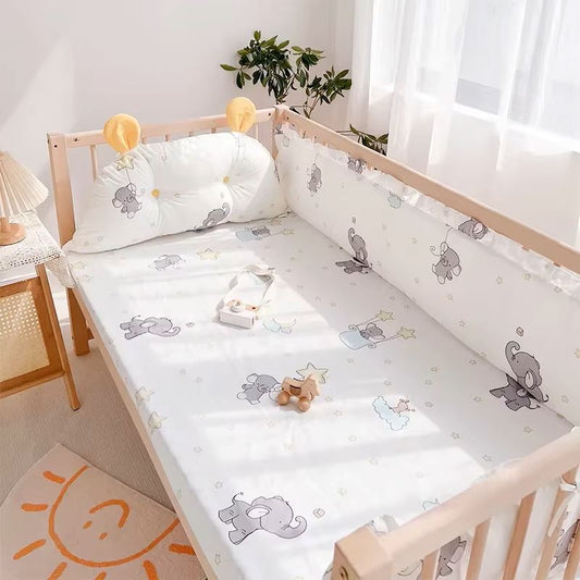 Literie Bebe - DouxSommeil™ - Éléphants - Câlin et Berceau