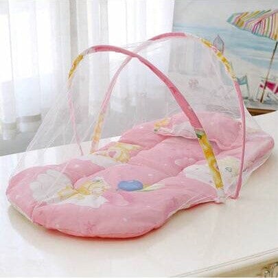 Moustiquaire Lit Bébé - SleepNest™ - Rose - Câlin et Berceau