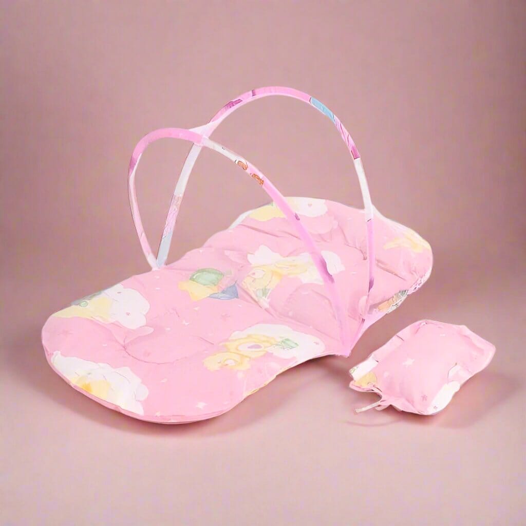 Moustiquaire Lit Bébé - SleepNest™ - Rose - Câlin et Berceau