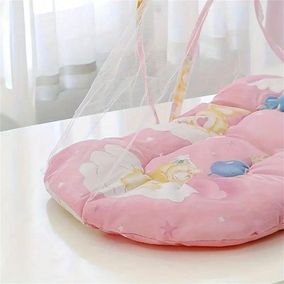 Moustiquaire Lit Bébé - SleepNest™ - Rose - Câlin et Berceau