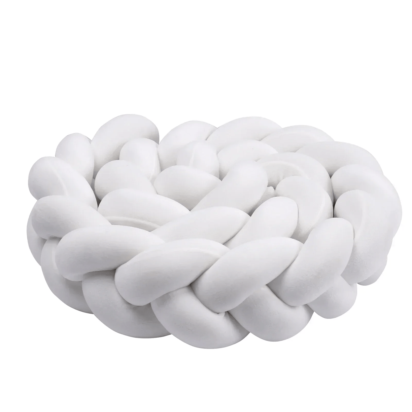 Tresse de lit bébé | Cocotresse ™ - Blanc - Câlin et Berceau