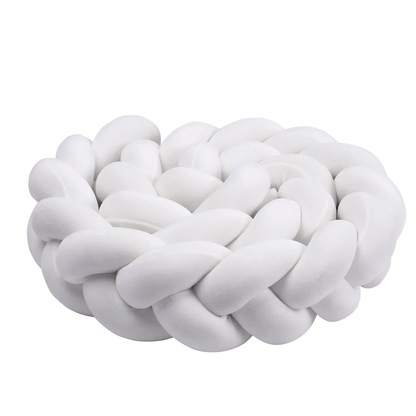 Tresse de lit bébé | Cocotresse ™ - Blanc - Câlin et Berceau